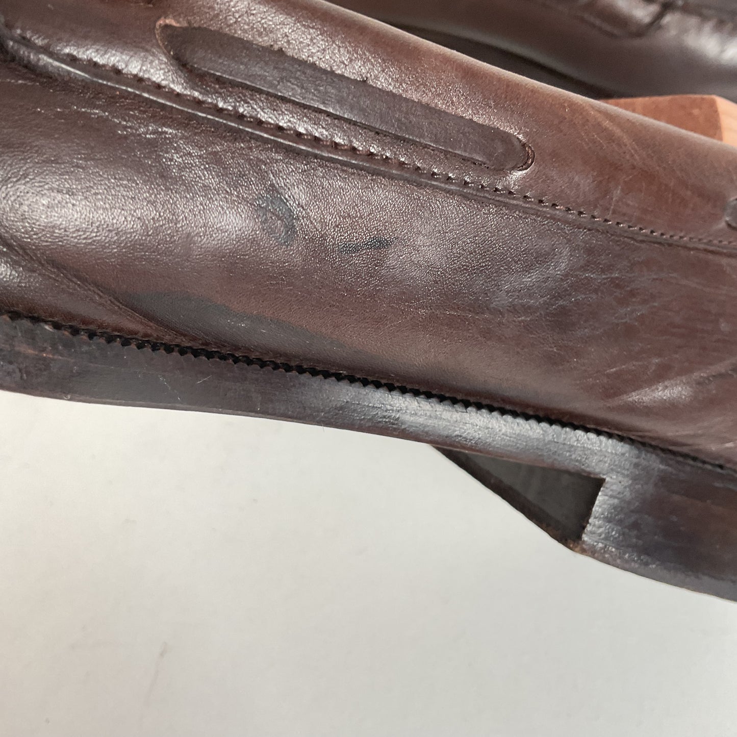 Alden Moccasin Tassel Loafer 10 D Cigar Brown