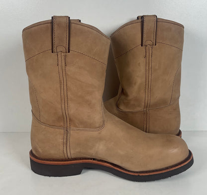 Chippewa Wellington Boots | Nubuck Suede | USA Made | Men’s 12 D