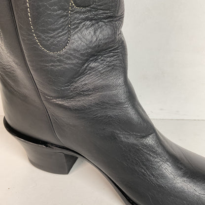 Vintage J. R. Reyes Stove Pipe Cowboy Boots 10.5 Custom Buckaroo