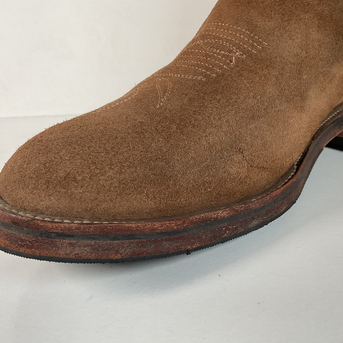Olathe Buckaroo Cowboy Boots | Suede | USA Made | Men’s 14 EEE