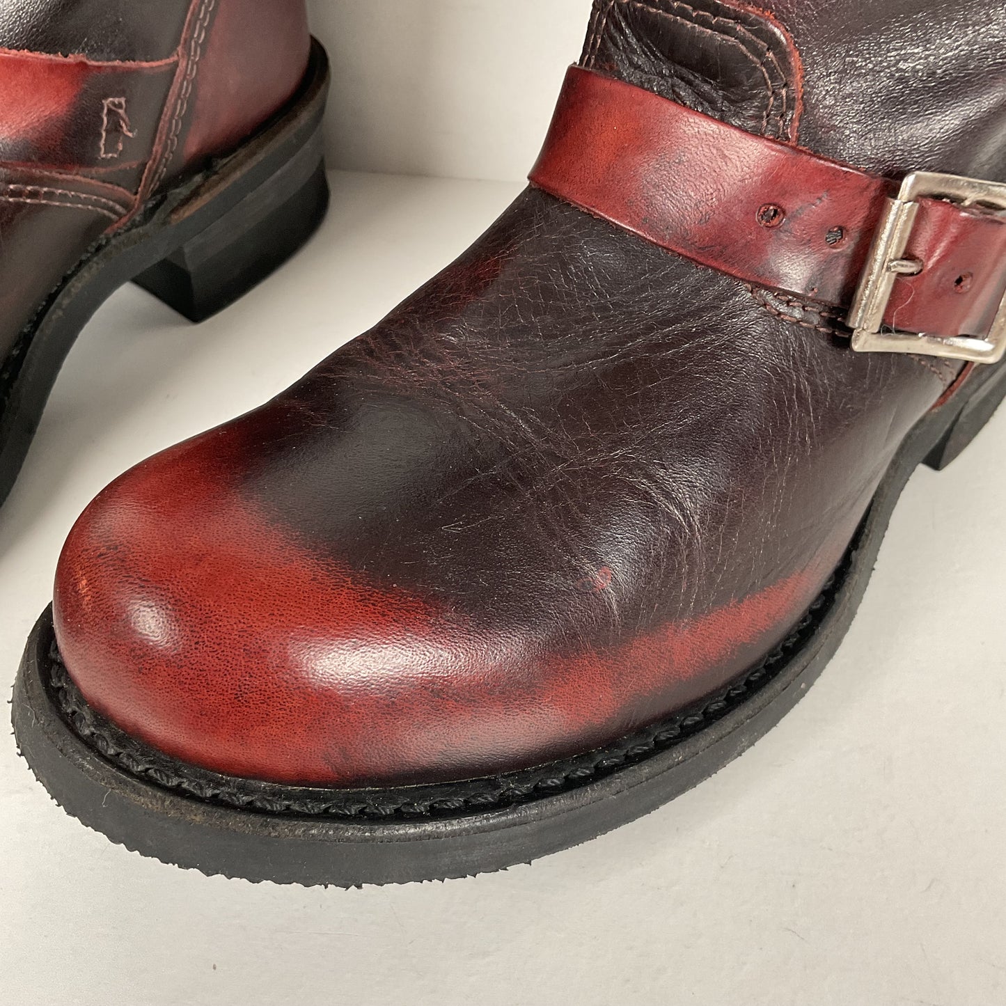 Frye 8r Whiskey Harness Boots | Retired Style | USA Made | Women’s 8.5 M