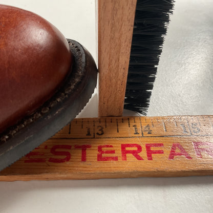 Lucchese Classics Handmade Cowboy Boots 12 EE Brown Bison Hide