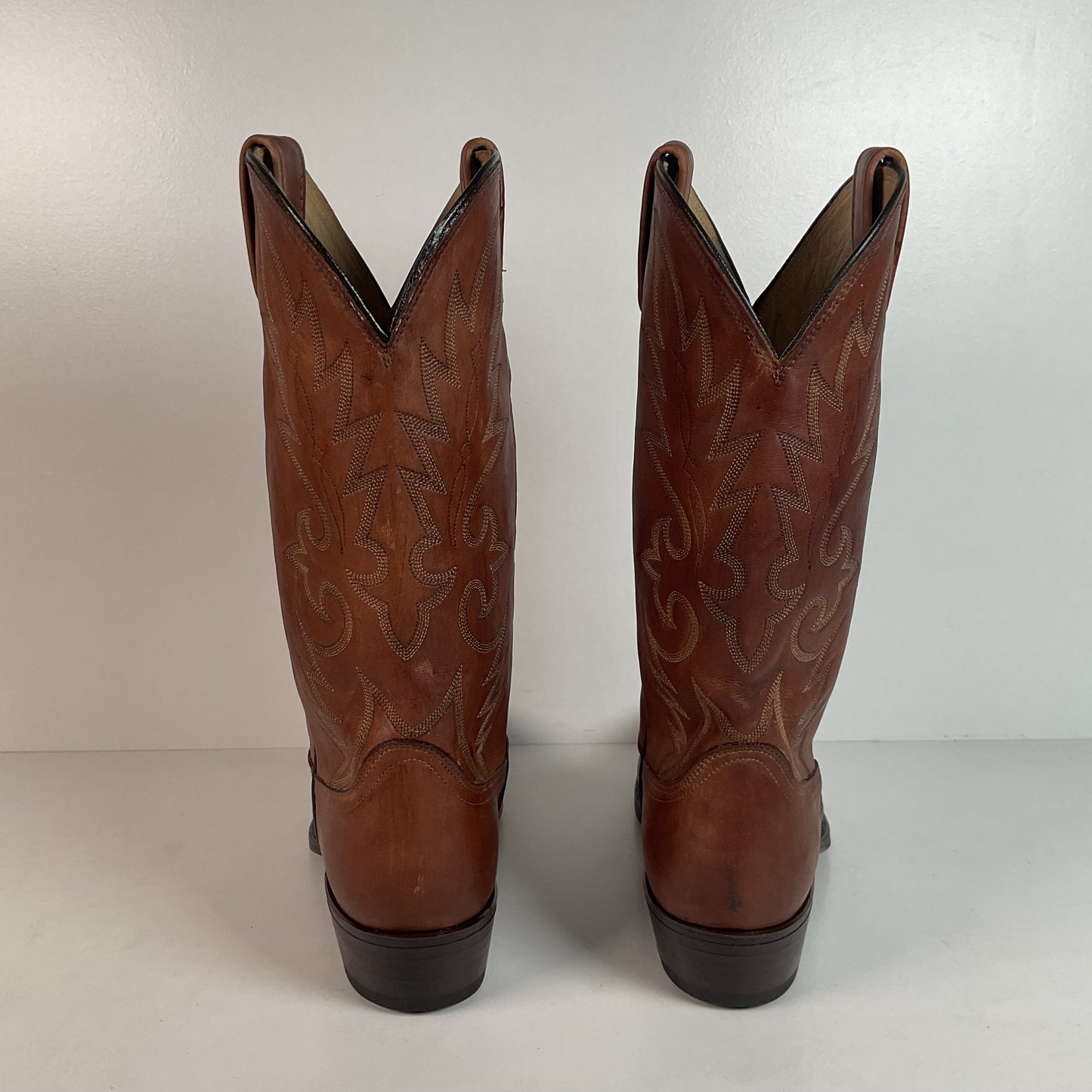 Vintage Dan Post Apache Cowboy Boots | USA Made | Distressed | Men’s 12 D