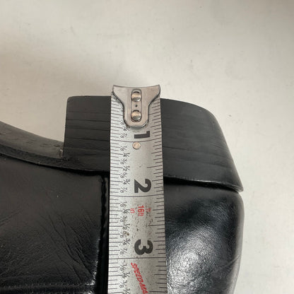 Wheeler Boot Company Cowboy Boots 10 Wide Black Calf Custom