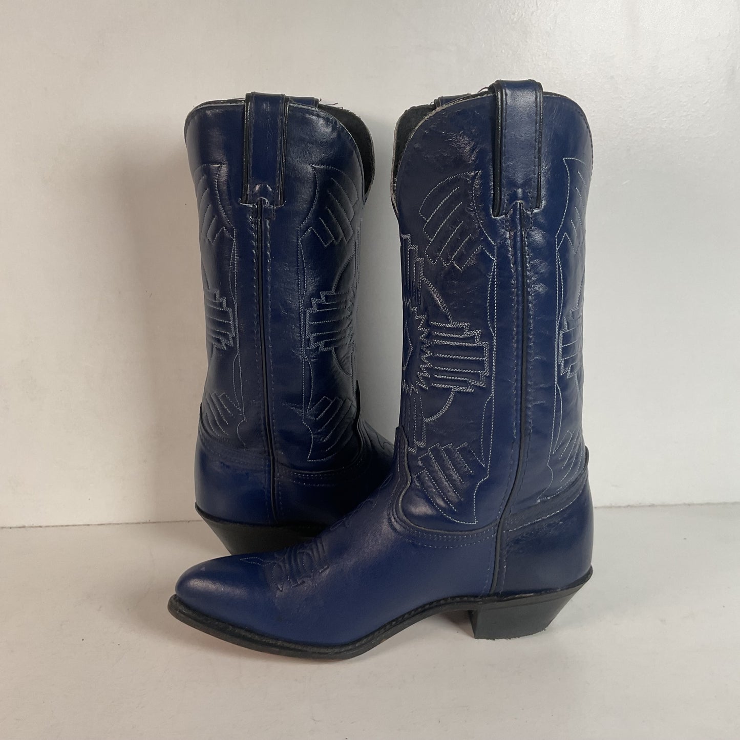 Vintage Durango Royal Blue Cowgirl Boots | USA Made | Women’s 8 M