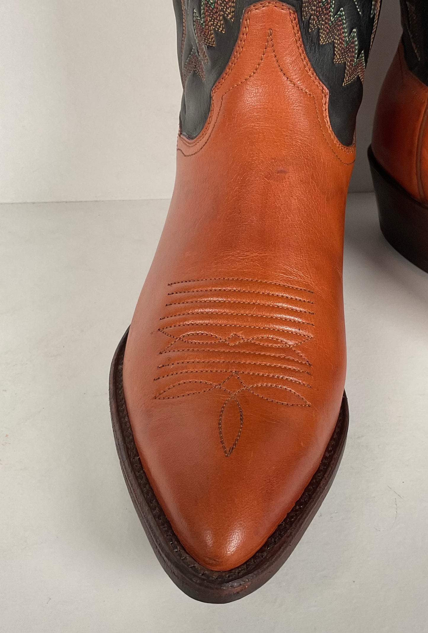 Vintage Panhandle Slim Cowgirl Boots | Sienna Brown | Women’s 8.5 B