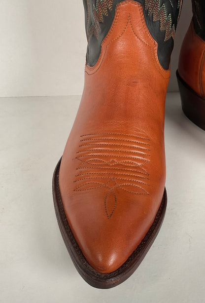 Vintage Panhandle Slim Cowgirl Boots | Sienna Brown | Women’s 8.5 B
