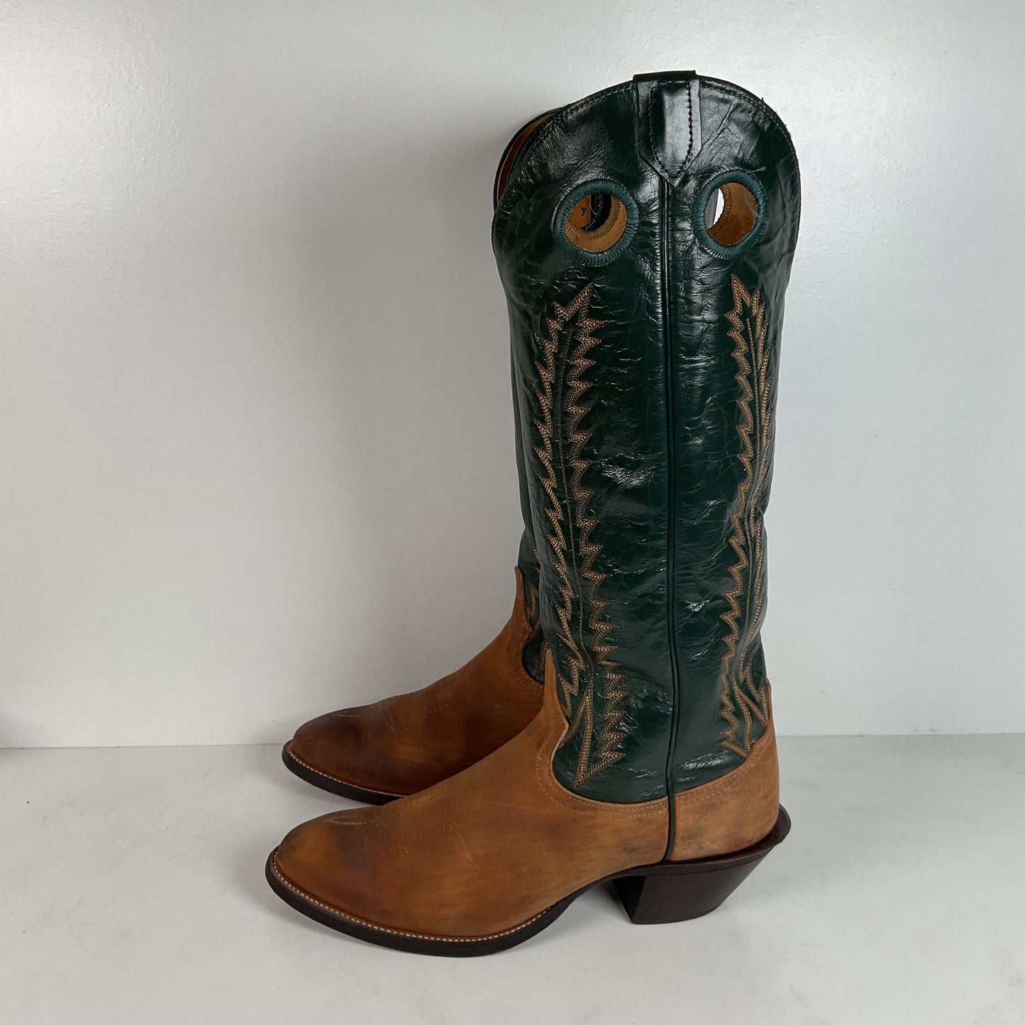 Vintage Tony Lama Bay Apache Buckaroo Boots | USA Made | 1990s | Men’s 10.5 D