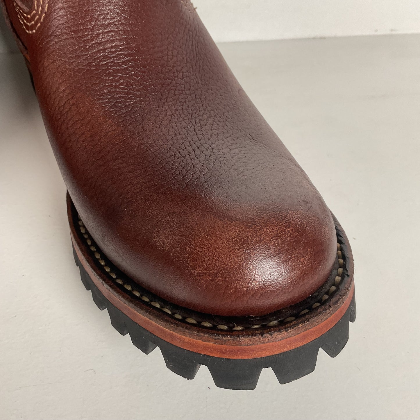 Bison Hide Engineer Boots | Shorty | Custom | PNW | Pacific Northwest | Men’s 9.5