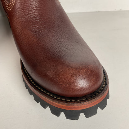 Bison Hide Engineer Boots | Shorty | Custom | PNW | Pacific Northwest | Men’s 9.5