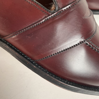 Vintage Hanover LB Shepard Penny Loafers 10 D Genuine Shell Cordovan USA Made