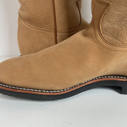 Justin Elk Skin Roper Boots | Tekno Crepe | USA Made | Women’s 7 B