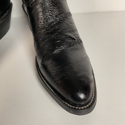 Vintage Nocona Full Eel Skin Cowboy Boots | Exotic | Men’s 6.5 | Women’s 7.5