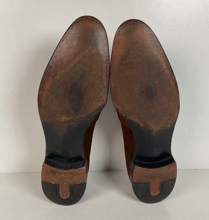 John Lobb Suede Tassel Loafers | Madison | UK 7.5 E | US 8.5 D
