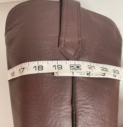 Custom Tall Top Cowboy Boots 11 Wide Shooter Style