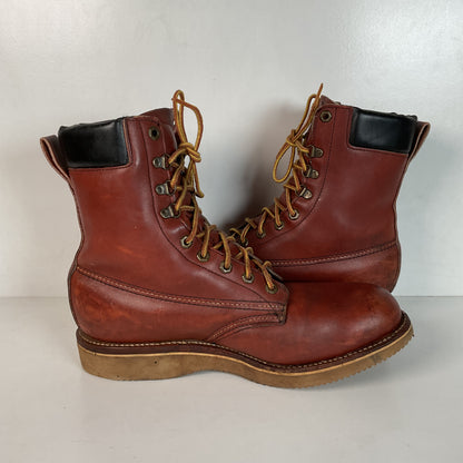 Vintage Chippewa Crepe Sport Boots 11 D USA Made Soft Toe