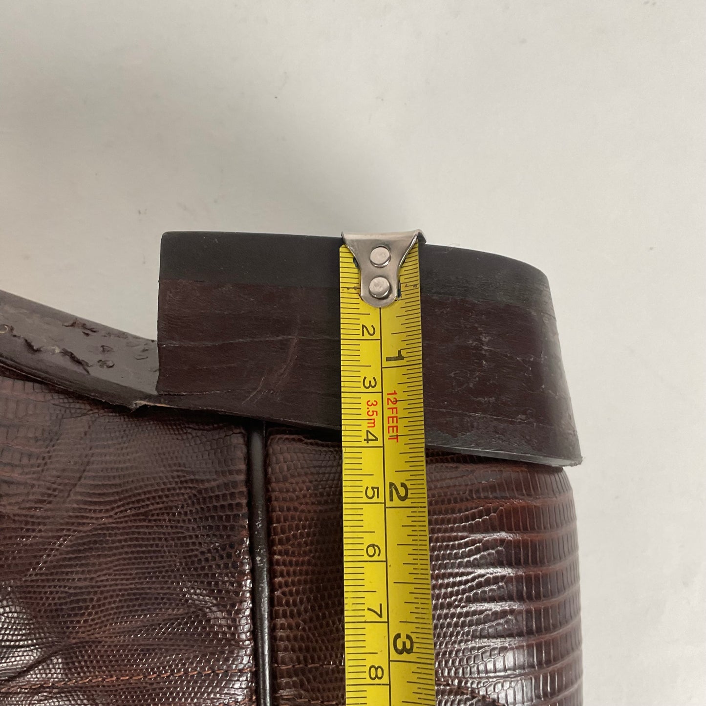 Vintage Tony Lama Teju Lizard Cowboy Boots | Gold Label | 7.5 B | Women’s 8.5