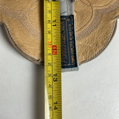 Vintage Panhandle Slim Taupe Cowgirl Boots 7 B Hand Crafted