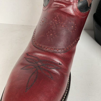 Tony Lama Renegade Buckaroo Boots | Shark Skin Heel | Exotic | USA Made | 13 B