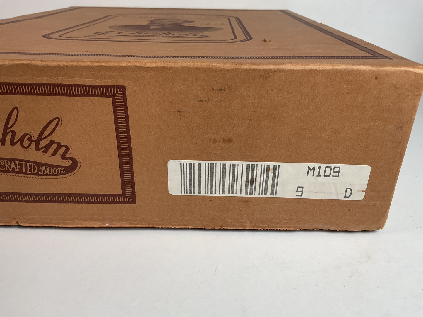 Vintage J. Chisholm Bullhide Roper Boots 9 D USA Made Original Box