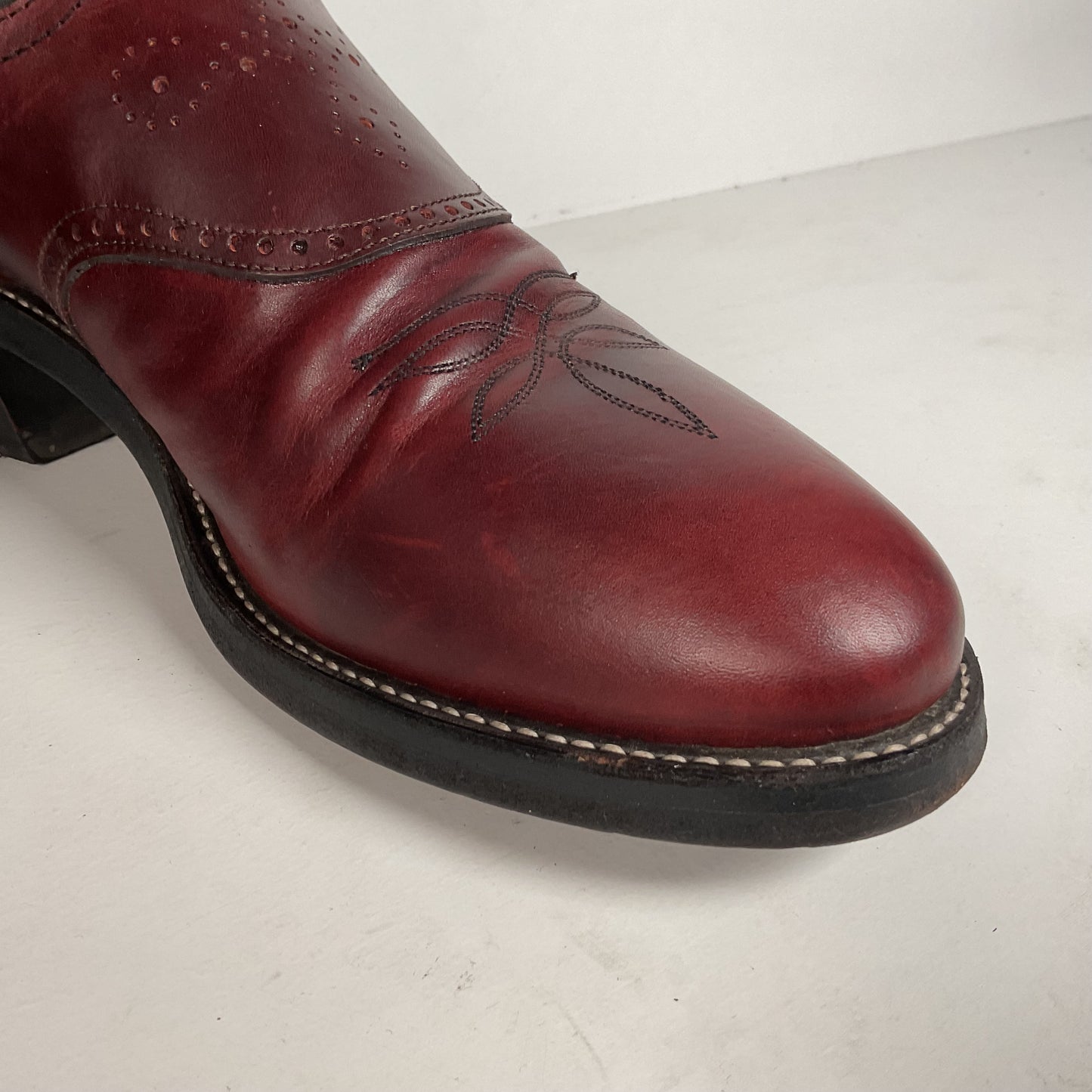 Tony Lama Renegade Buckaroo Boots | Shark Skin Heel | Exotic | USA Made | 13 B