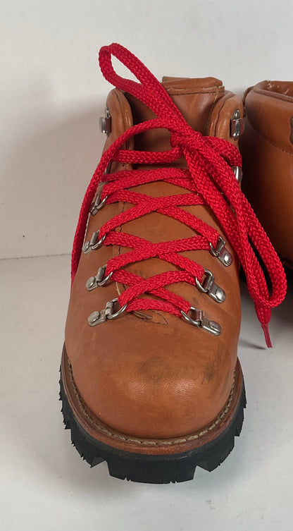 Vintage Knapp Mountaineering Boots | USA Made | Safety Toe | Stomper | 8.5