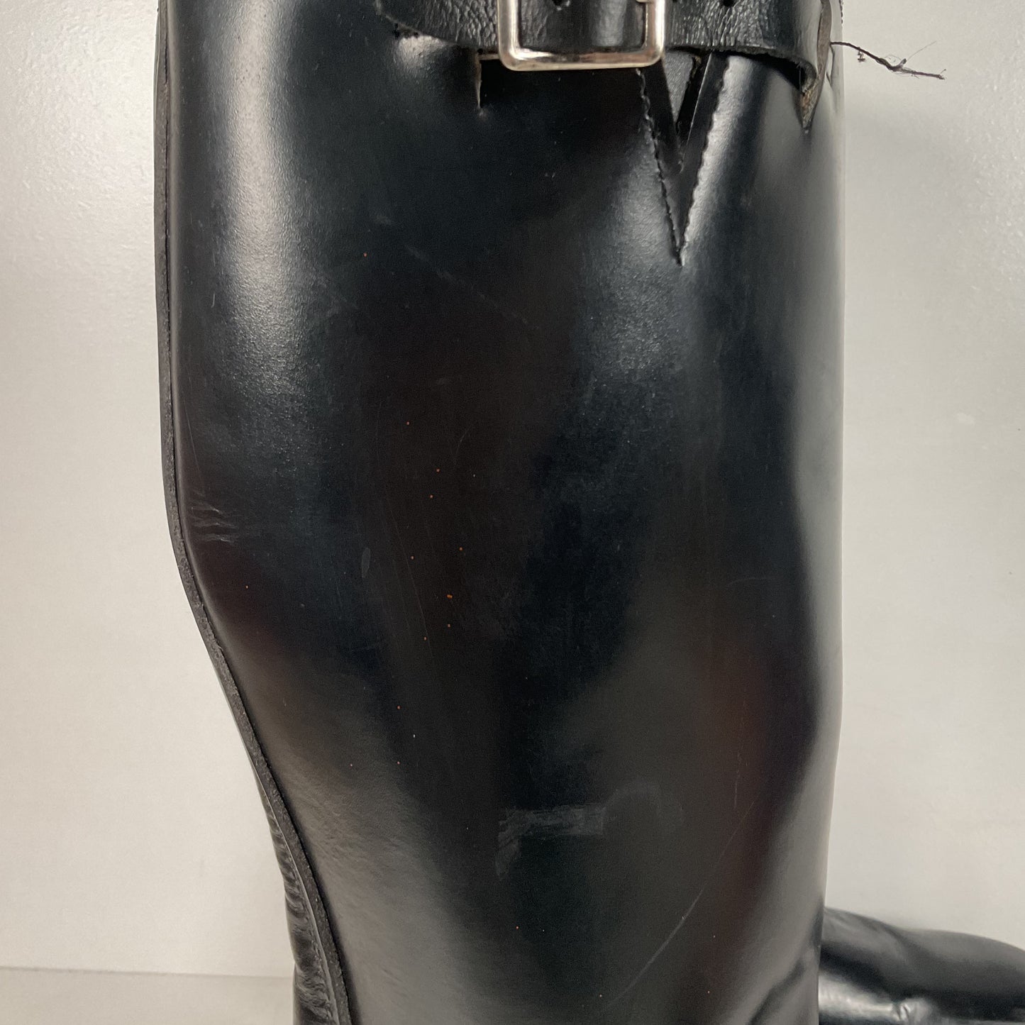Vintage Harley Davidson Tall Patrol Boots | Glossy | Engineer | Men’s 11