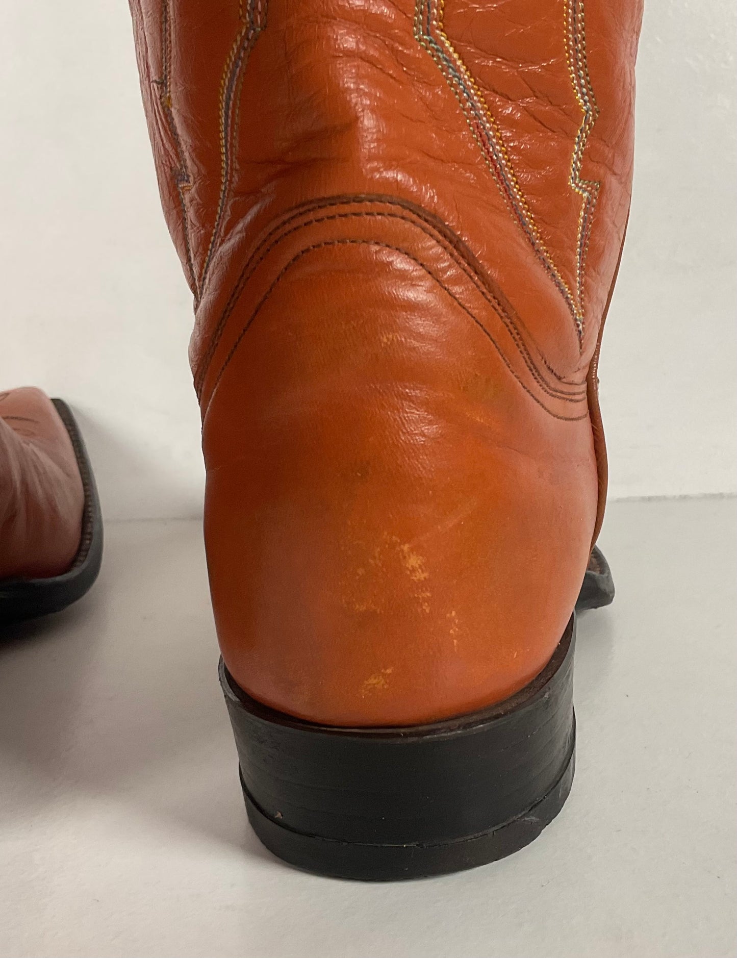 Vintage Tony Lama Cowboy Boots | X Toe | 1950s | Men’s 7.5 D