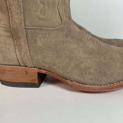 Frye Bruce Suede Cowboy Boots | Rough Out | Women’s 10