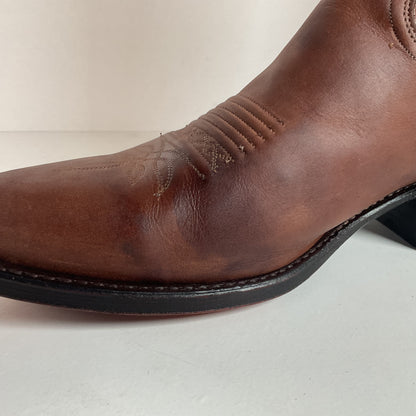 Vintage Dan Post Apache Cowboy Boots | USA Made | Distressed | Men’s 12 D