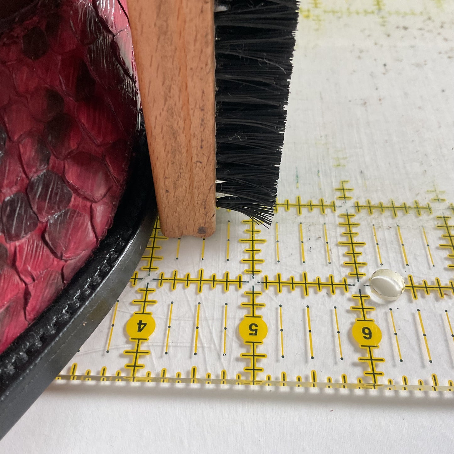 Western Snakeskin Stiletto Boots | Burgundy Python | Men’s 7.5 | Women’s 9