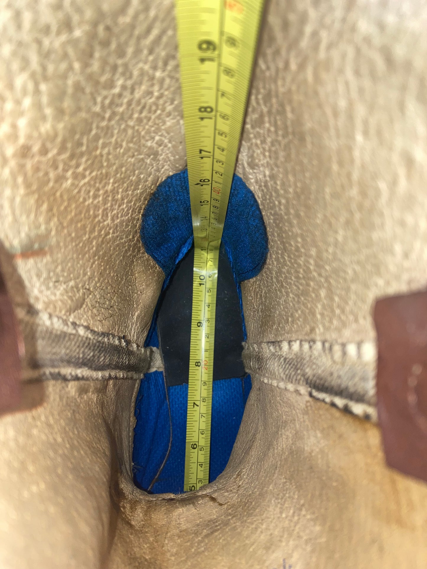 Vintage Georgia Western Work Boots 9.5 Thick Hide USA Made