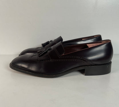 Bally Tassel Loafers | Burgundy Patent | Men’s 15