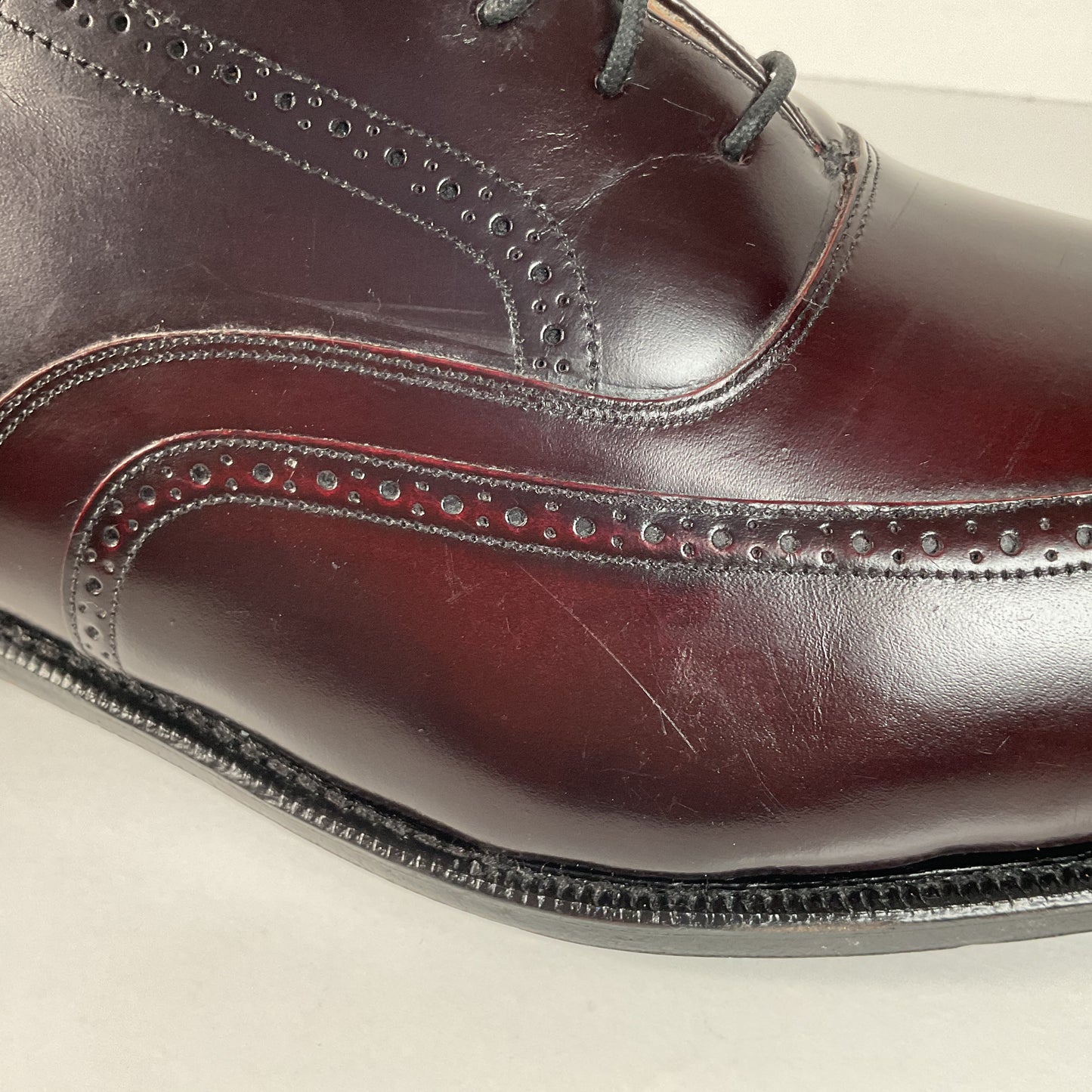 Vintage Johnston Murphy Profiles | Brogue Oxford Shoes | USA Made | Men’s 13 D