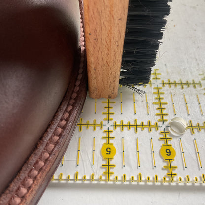 Alden for J. Crew Derby Blucher Shoes 12 D Cigar Brown