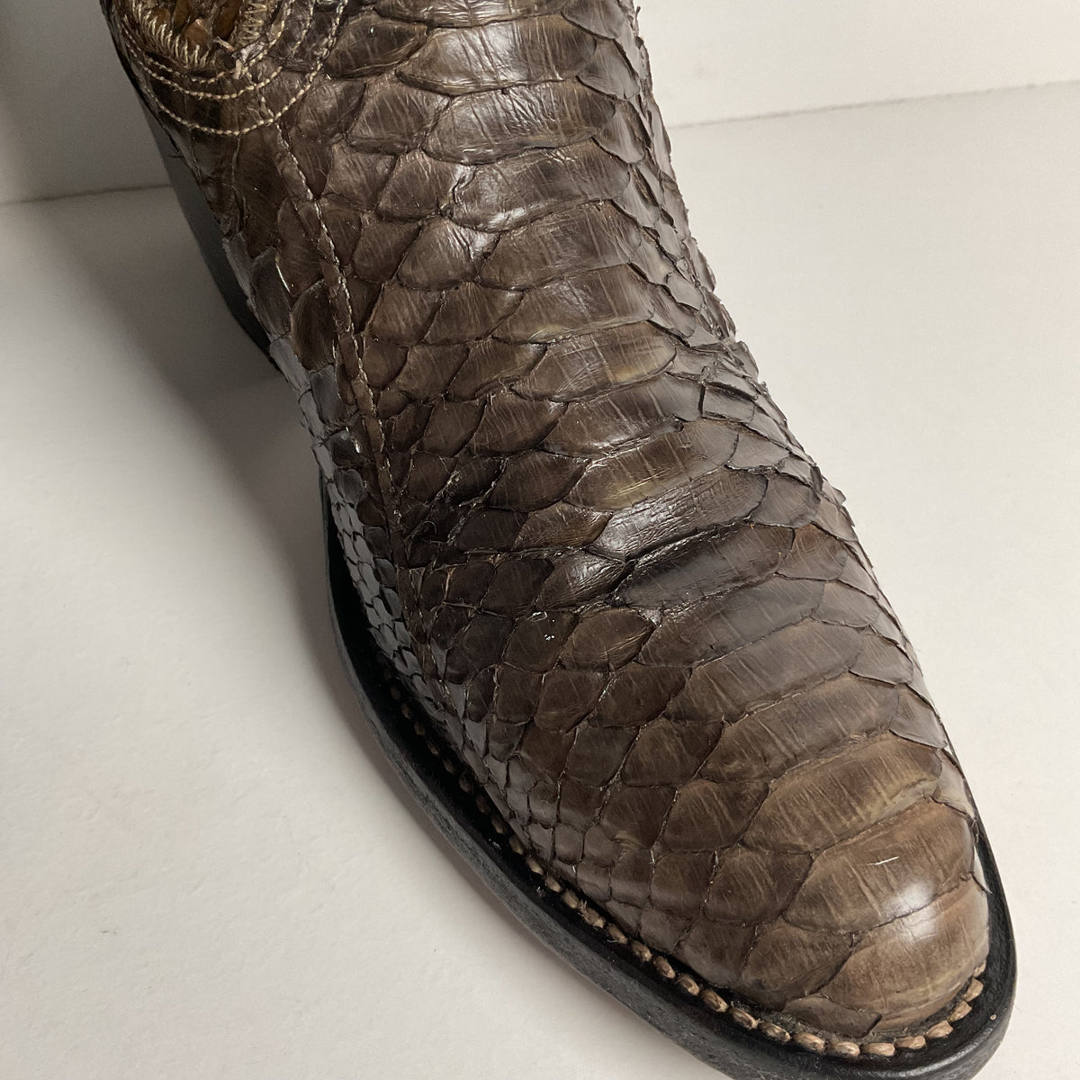 Vintage Nocona Full Python Cowgirl Boots | Snakeskin | Men’s 6 B | Women’s 7