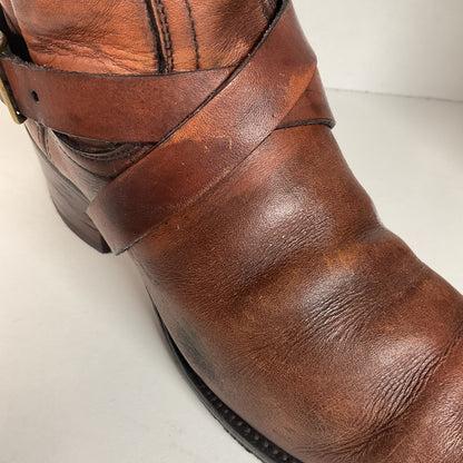 Vintage Frye Black Label | Harness Tanker Boots | Women’s 8 B