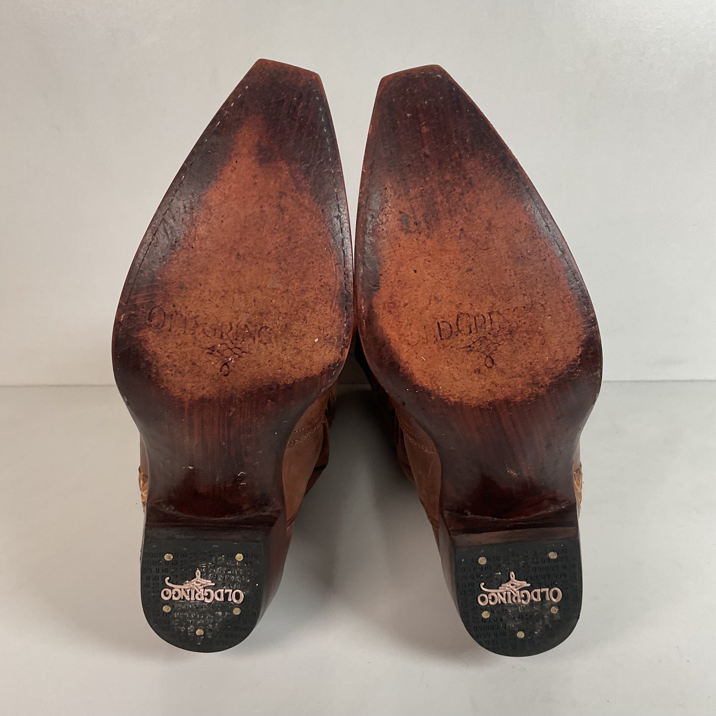 Old Gringo Brown Wildflower Cowgirl Boots 6.5 B