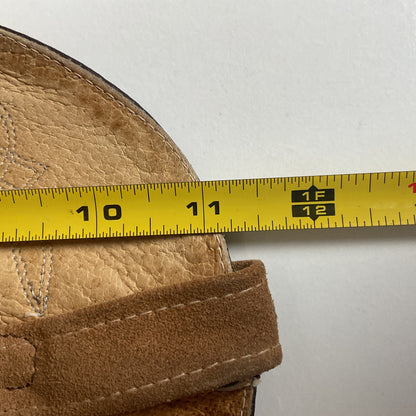 Vintage J. Chisholm Cowboy Boots | Full Suede Rough Out | USA Made | Men’s 9 D