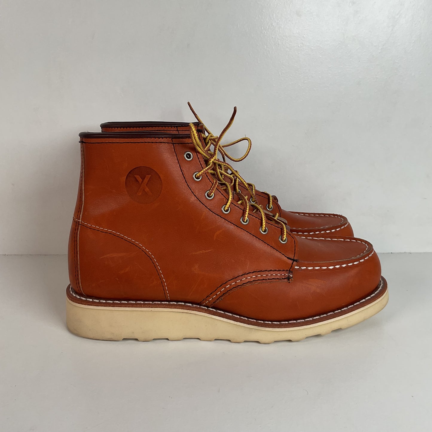 JXTA X Red Wing Heritage Classic Moc Toe Boots 9 B Oro Legacy Limited Edition