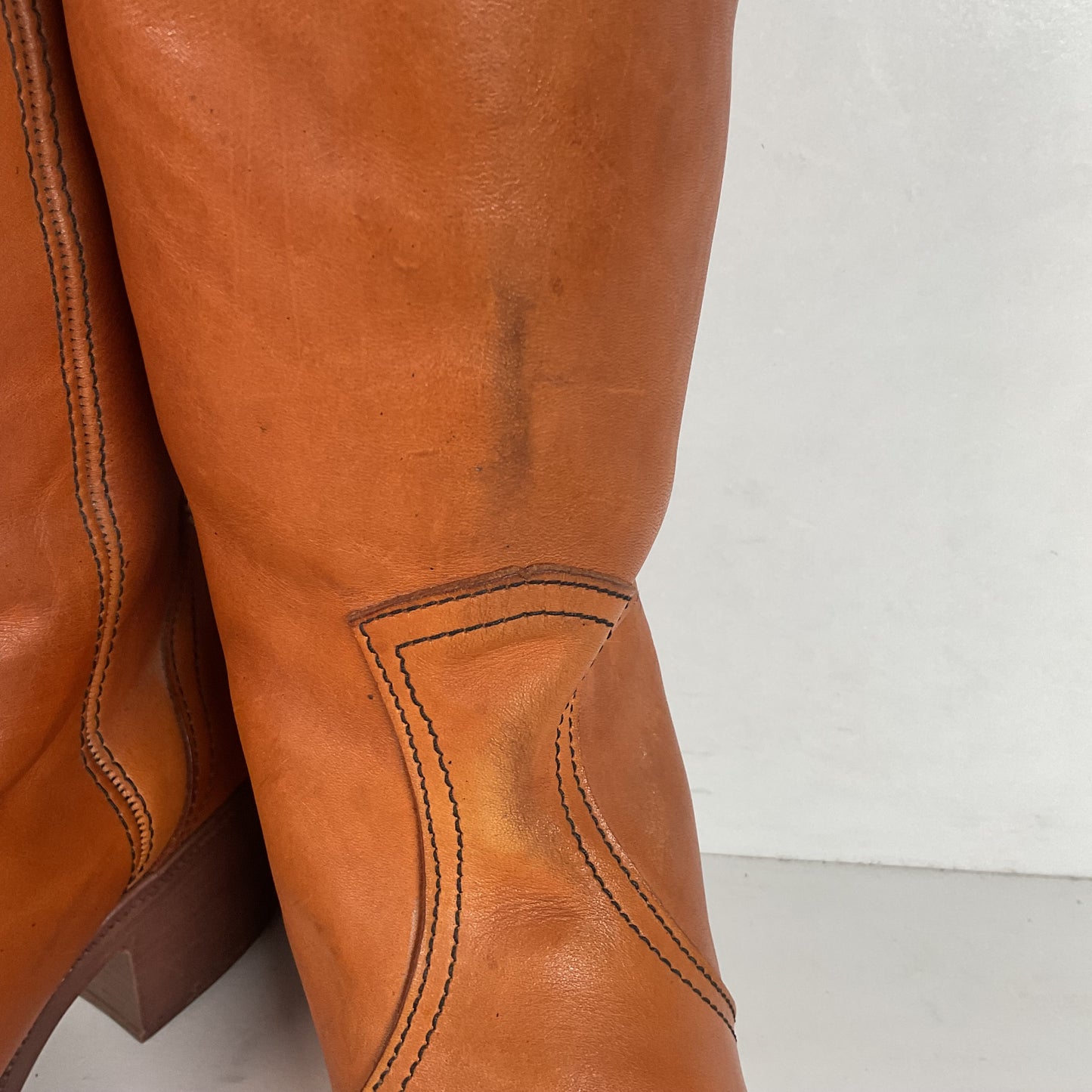 Vintage Levi’s Men’s Campus Boots 8.5 D Orange Tab Crepe Sole