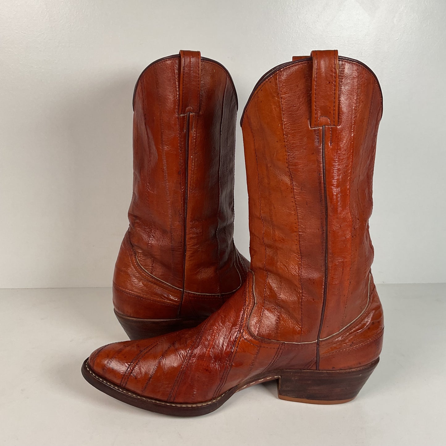 Full Eel Skin Cowboy Boots | Lee Shoes Custom | Exotic | Men’s 11