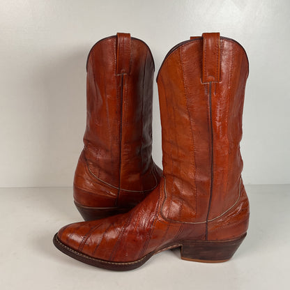Full Eel Skin Cowboy Boots | Lee Shoes Custom | Exotic | Men’s 11