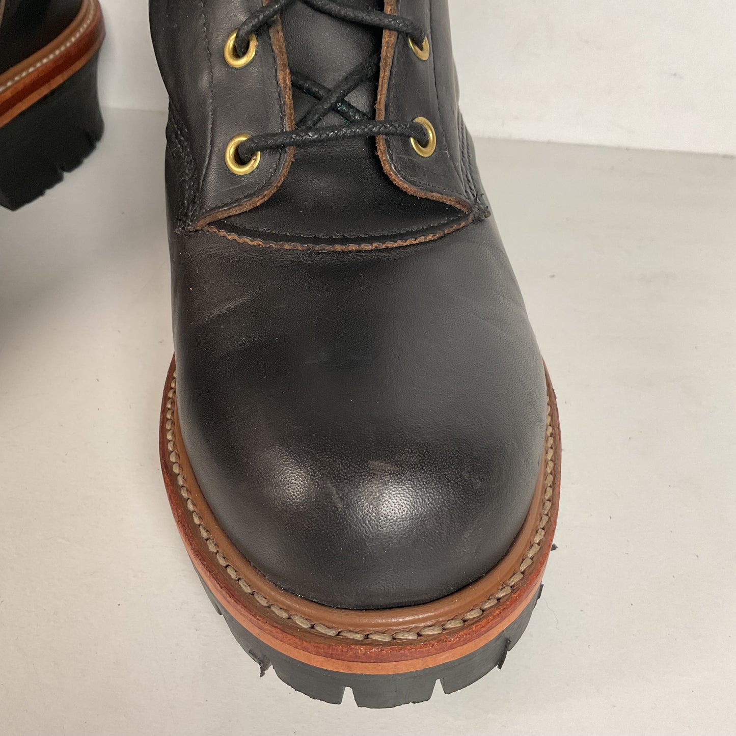 Vintage Chippewa Super Logger Boots | Soft Toe | USA Made | 10.5 EE