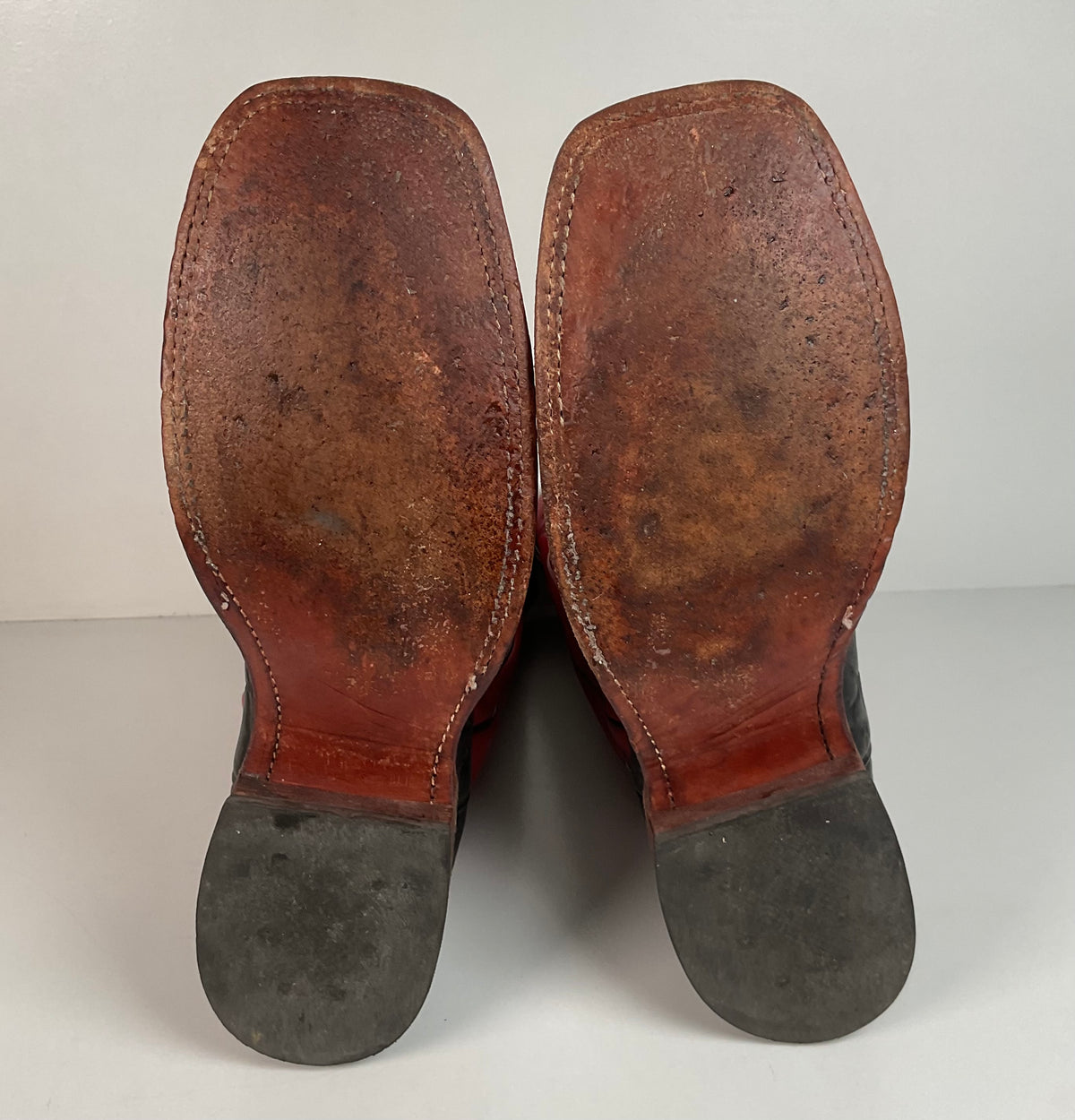 Justin Bent Rail | Exotic Wildebeest Cowboy Boots | USA Made | Men’s 12 D