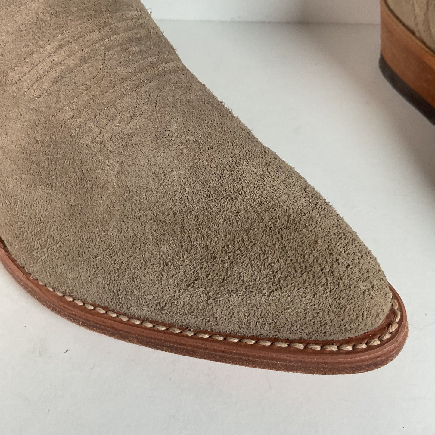 Frye Bruce Suede Cowboy Boots | Rough Out | Women’s 10