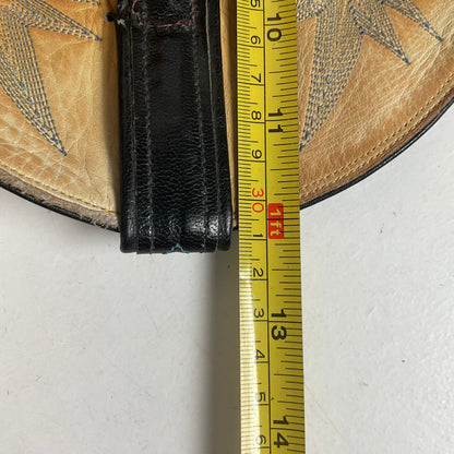 Vintage Tony Lama Gold Label Elephant Boots 10 D USA Made Exotic