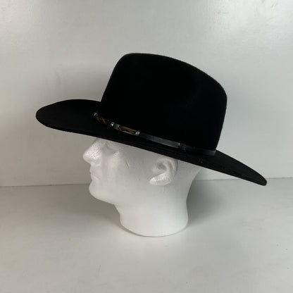 Alboum Hat Company Cowboy Hat 7 1/4” Rodeo King With Storage Case