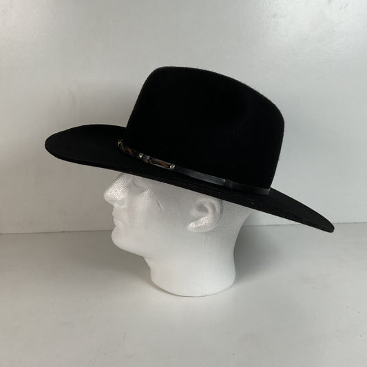 Alboum Hat Company Cowboy Hat 7 1/4” Rodeo King With Storage Case