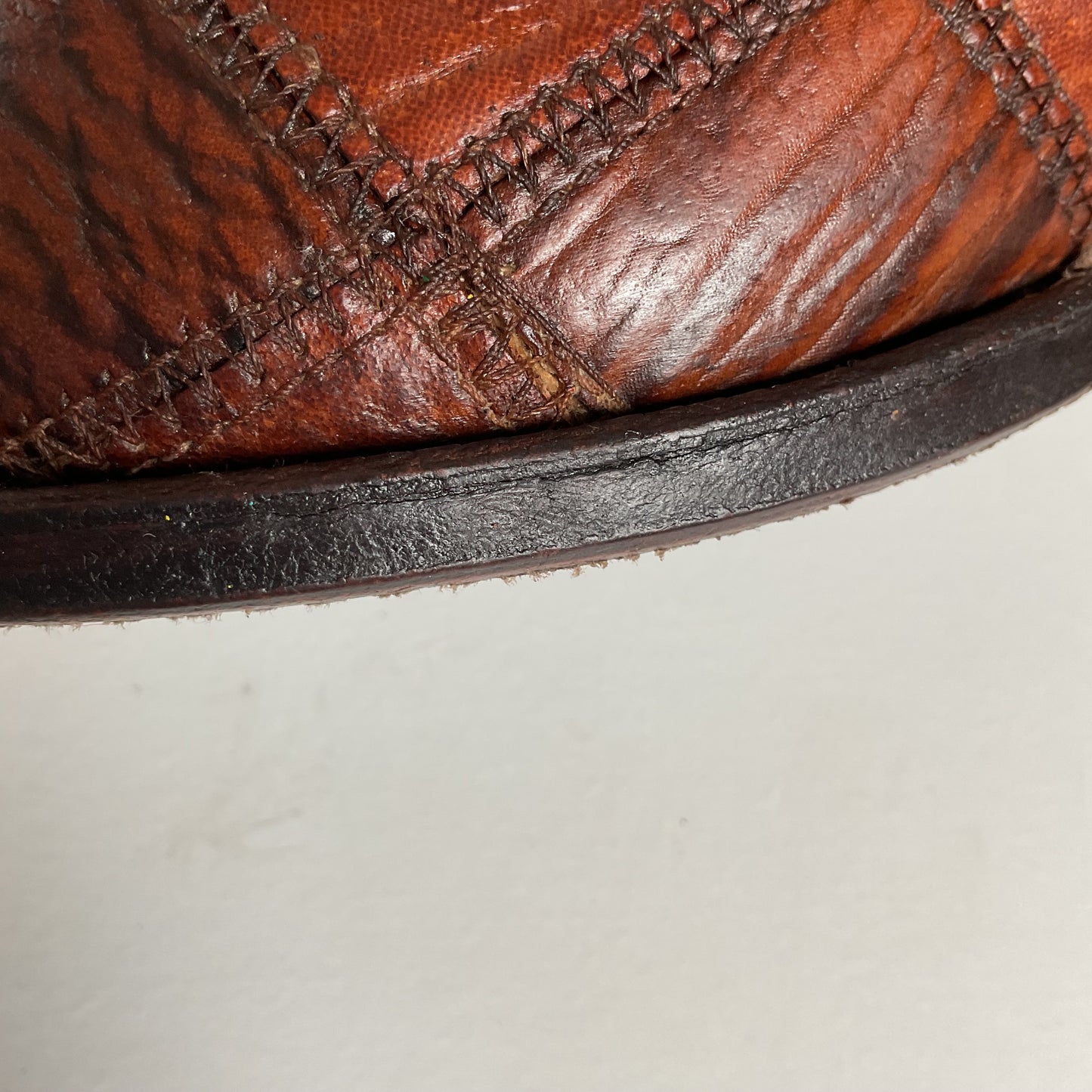 Vintage Sanders Shark Patchwork Cowboy Boots | Exotic | Extra Narrow | 11.5 AA